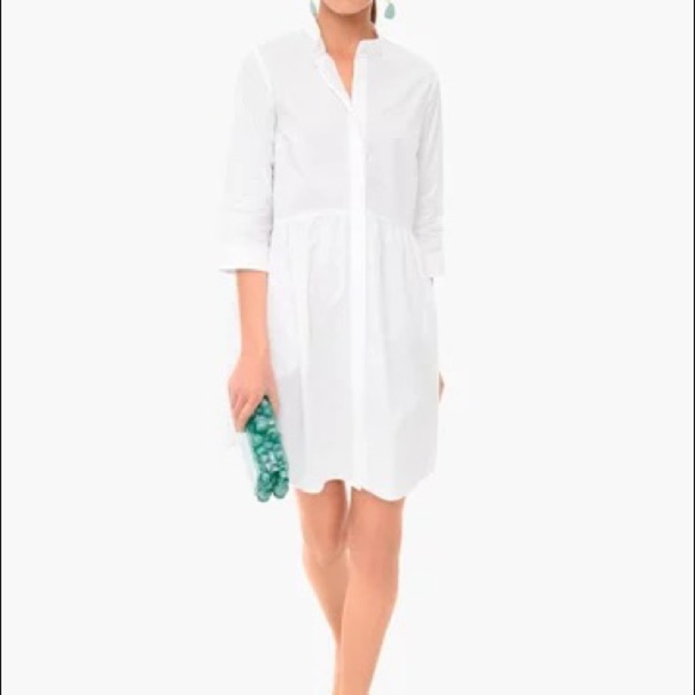 Tuckernuck Cotton Royal Shirt Dress Small